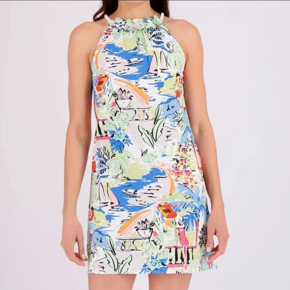 NWT London Times Seaside Dress 14